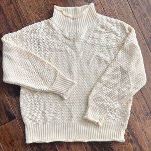 Cozy Cream Turtleneck Sweater
